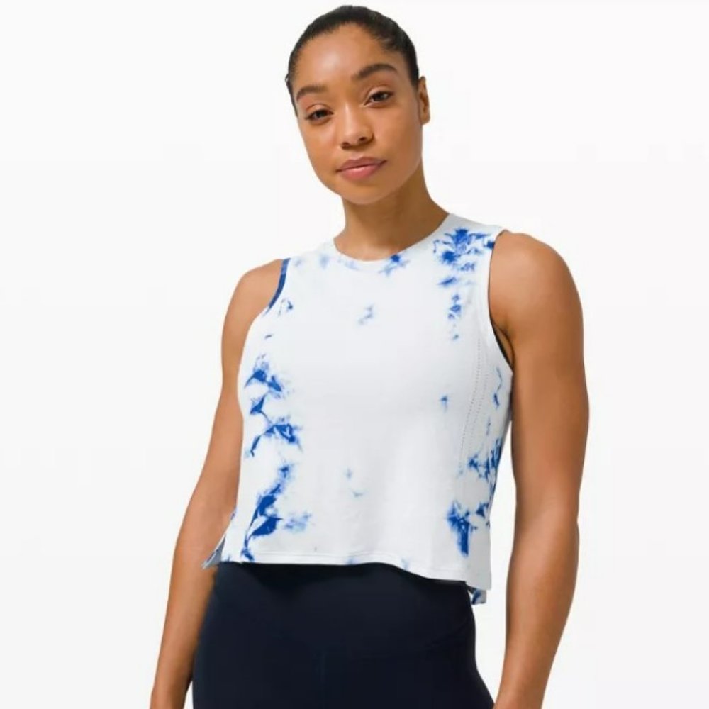 Lululemon Train to Be Tank Top in Shibori